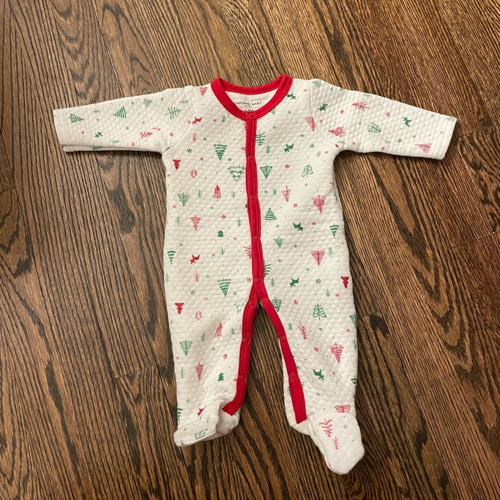 6-9 Month Baby Christmas Onesie